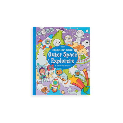 Kolli: 1 Color-in' Book - Outer Space Explorers