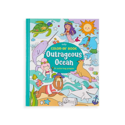 Kolli: 1 Color-in' Book - Outrageous Ocean
