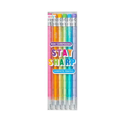 Kolli: 12 Stay Sharp Pencils - Set of 6