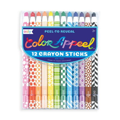 Kolli: 6 Color Appeel Crayons - Set of 12
