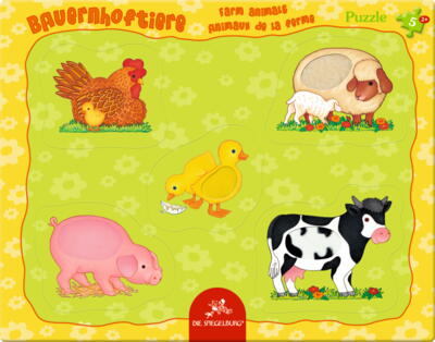 Kolli: 1 Frame puzzle Farm animals