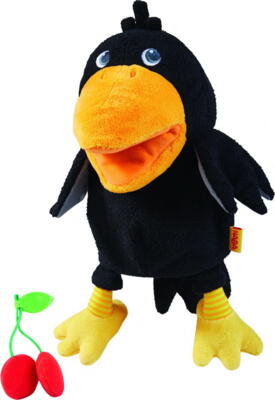 Kolli: 2 Glove puppet Theo the Raven
