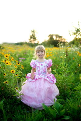 Kolli: 2 Royal Pretty Princess Dress, Pink, Size 12-24M