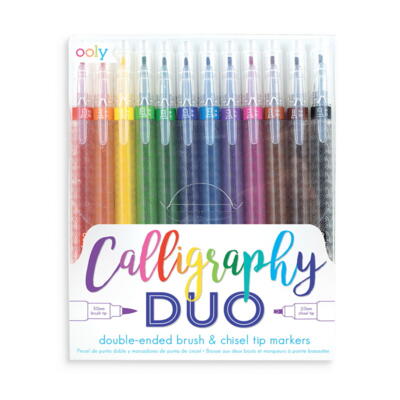 Kolli: 1 Calligraphy Duo Chisel and Brush Tip Markers