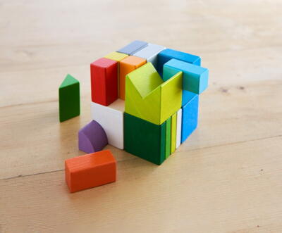 Kolli: 2 Creative Building Blocks Cube Mix