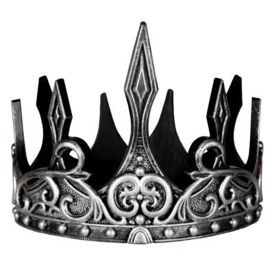 Kolli: 2 Medieval Crown, Silver/Black