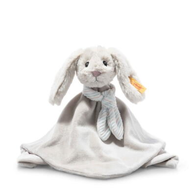 Kolli: 3 Hoppie rabbit comforter, light grey