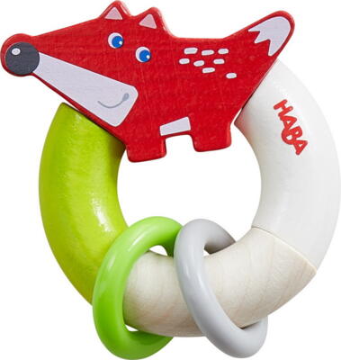Kolli: 4 Clutching Toy Foxy Rattle
