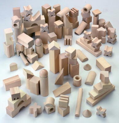 Kolli: 1 Basic Building Blocks Natural, Large Set