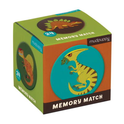 Kolli: 2 Mini Memory Game/Mighty Dinosaurs