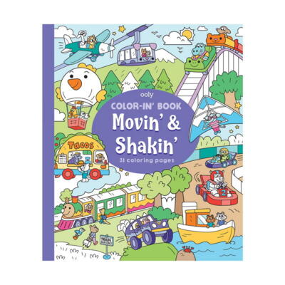Kolli: 1 Movin' & Shakin' coloring book