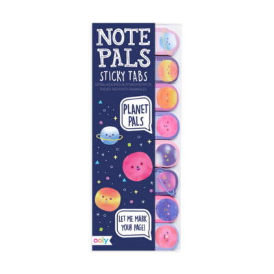 Kolli: 1 Note pals sticky tabs - planet pals
