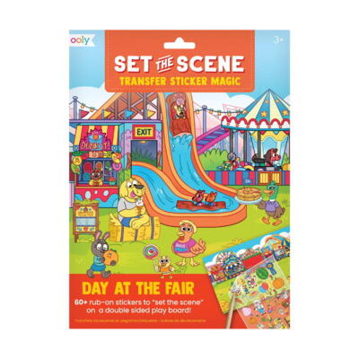 Kolli: 6 Set The Scene Transfer Stickers - Day At The Fair