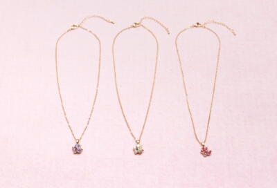 Kolli: 6 Boutique Butterfly Jewel Necklace assorted
