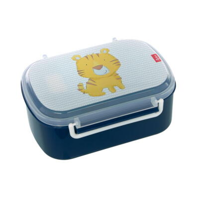 Kolli: 3 Lunchbox tiger blue