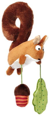 Kolli: 1 Activity hanging toy squirrel Kinderbunt