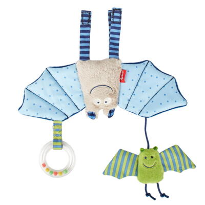 Kolli: 1 Activity hanging toy bat blue Kinderbunt