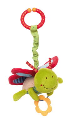 Kolli: 1 Vibrating hanging toy butterfly Kinderbunt