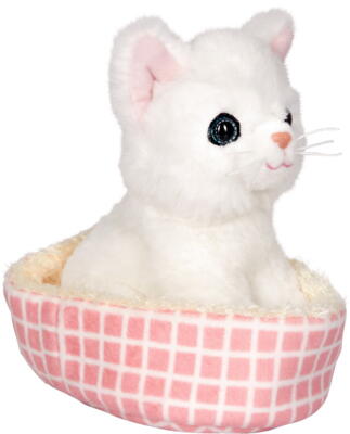 Kolli: 2 Plush cat Milli  in the basket