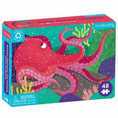 Kolli: 2 48 PC Mini Puzzle/Octopus **