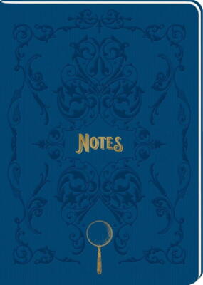 Kolli: 12 Note book DIN A5 - Sherlock Holmes, sort.