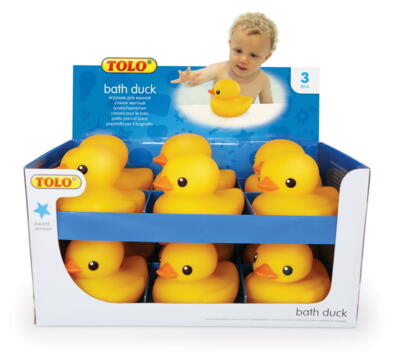 Kolli: 1 Bath Duck - YELLOW ONLY - 12 pcs per display box € 5,99