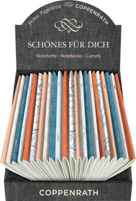 Kolli: 1 TA Notizhefte DIN A5 - BücherLiebe (VE 24 sort.)