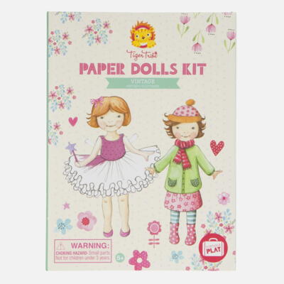 Kolli: 5 Paper Doll Kit - Vintage
