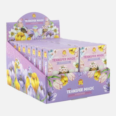 Kolli: 16 Mini Transfer Magic - Flower Fairies