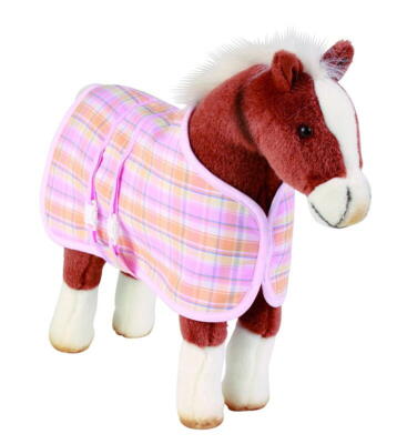 Kolli: 2 Horse blanket, pastell check