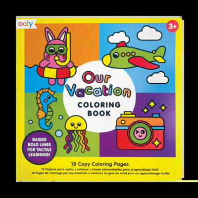 Kolli: 1 Our Vacation Copy Coloring Book