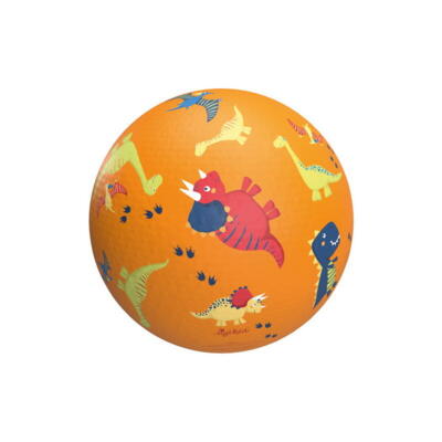 Kolli: 3 Natural rubber ball dinosaur Kinderbunte Bälle
