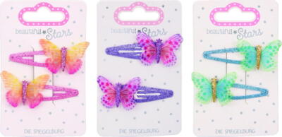Kolli: 18 Hair clips butterfly