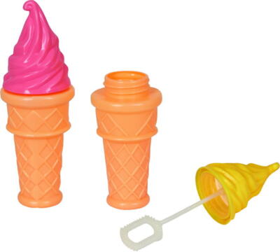 Kolli: 24 Soap bubbles in ice cream cone