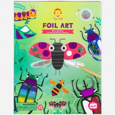 Kolli: 5 Foil Art - Bug World
