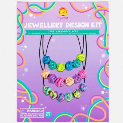Kolli: 5 Jewellery Design Kit - Twisty Beads Necklaces