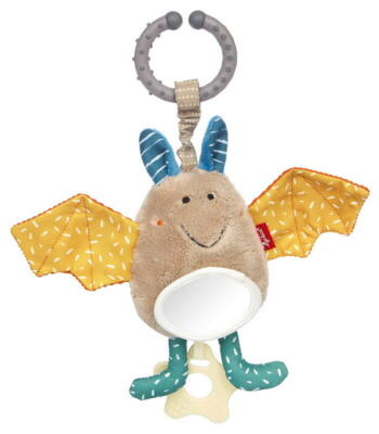 Activity hanging toy bat Yellow