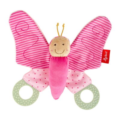 Rustling comforter butterfly pink Kinderbunt