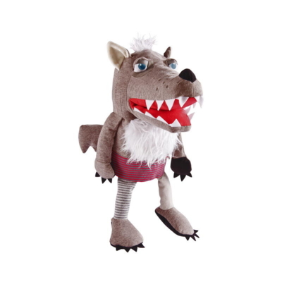 Kolli: 2 Glove puppet Wolf Grisbert