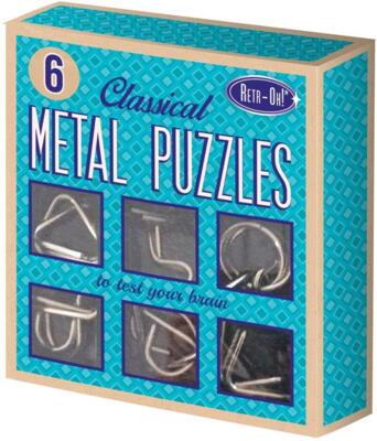 6 Metal Puzzles