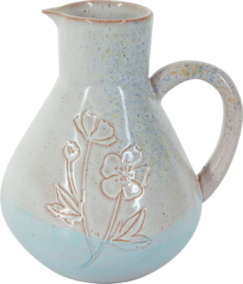 Jug blue flowers