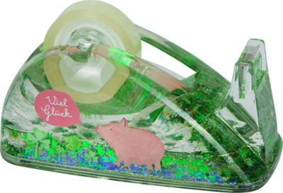 Glitter tape dispenser