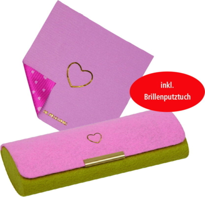 Glasses case heart