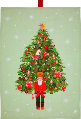 Kolli: 3 Tea towel Christmas tree