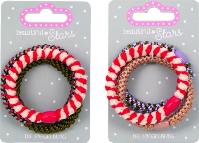 Kolli: 18 Braided hair elastics