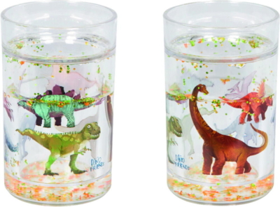 Kolli: 6 Floating glitter beaker