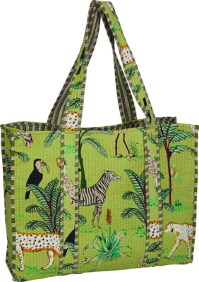 Kolli: 1 Shopper wildlife green