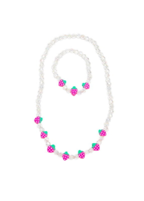 Berry Beautiful Necklace & Bracelet Set 2pc