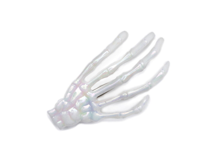 Skeleton Hands hairclip, 1 pc