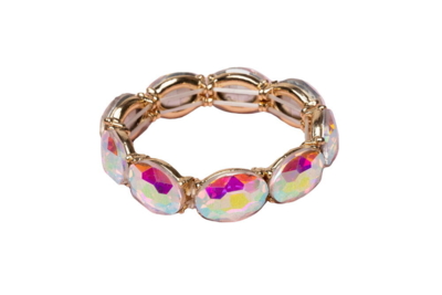 Kolli: 6 Boutique Chic Aurora Borealis Gem Bracelet